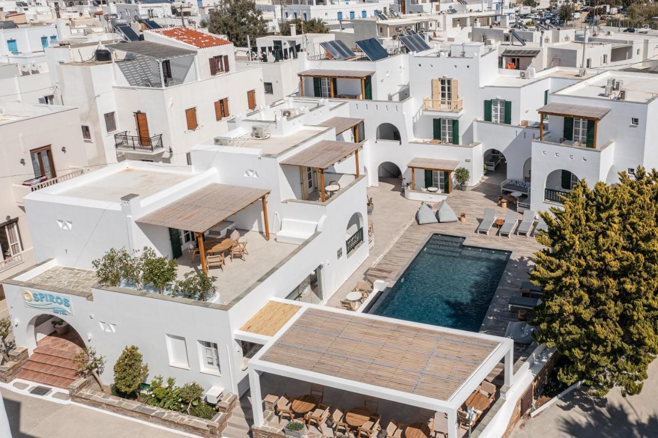 Spiros Aparthotel Naxos City Exterior photo